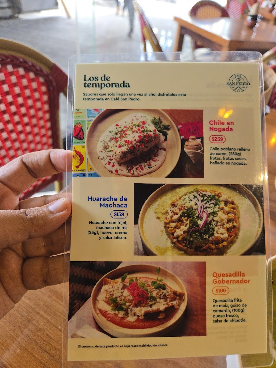 Café San Pedro - Catedral Menu - Image 3